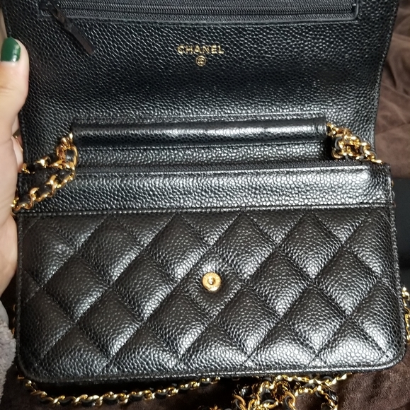 🛑SOLD🛑Chanel classic caviar wallet on chain woc - Picture 5 of 16